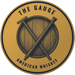The seal of The Gauge — a gauging rod and thief crossed over a barrel head