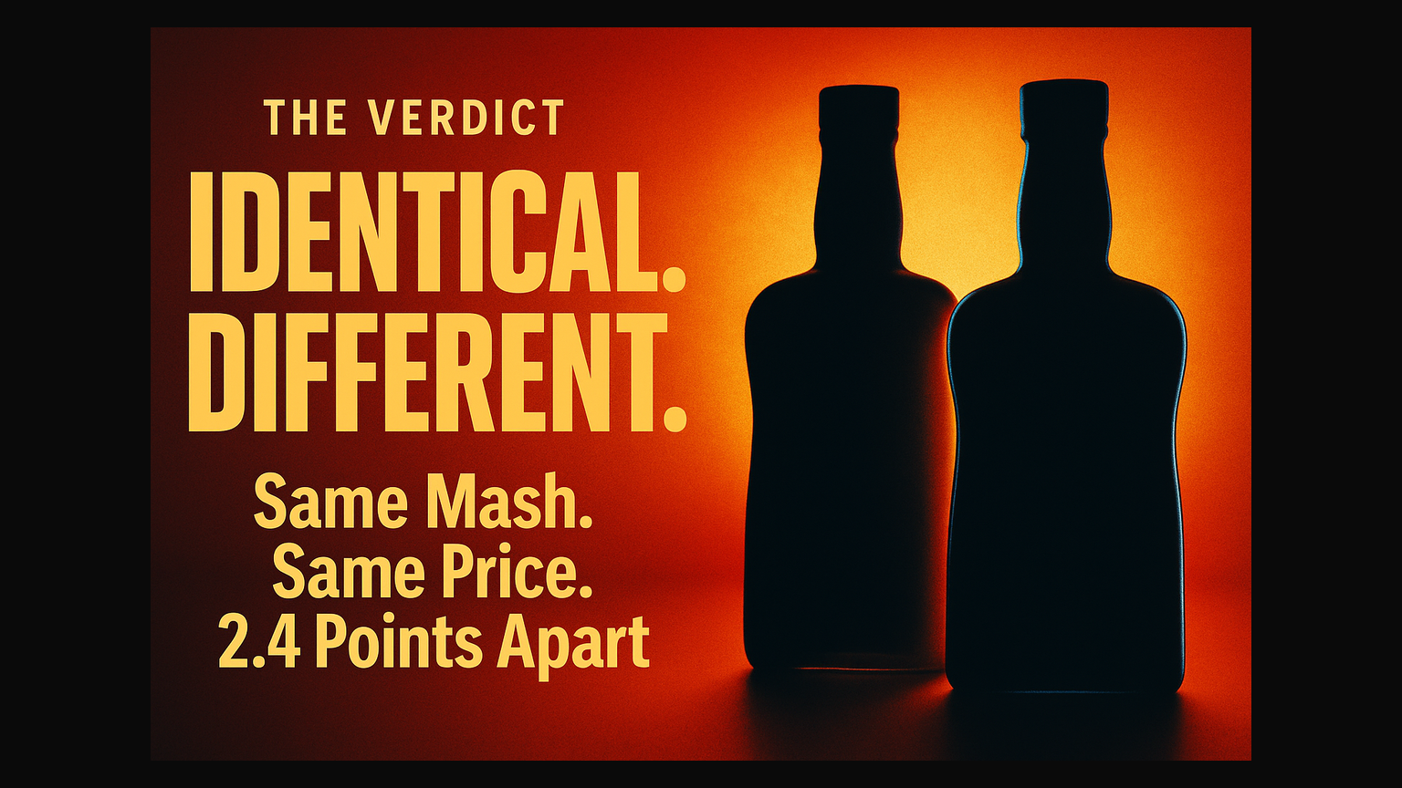 Same Mash Bill, 2.4 Proof Points, and a Verdict Worth Knowing