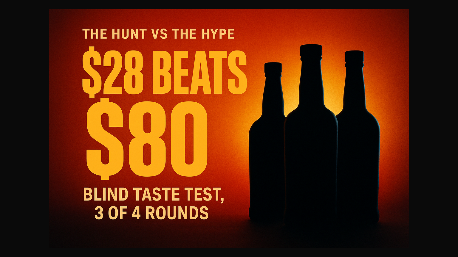 A $28 Bourbon Keeps Beating $80 Ones