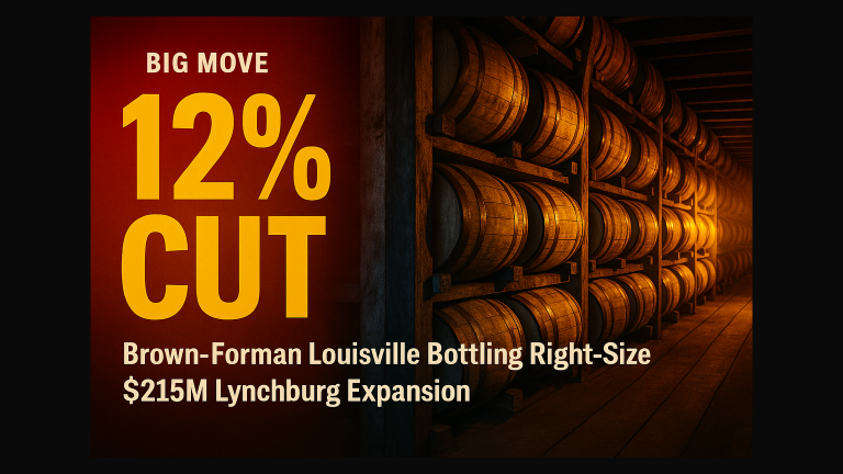 The Cut — April 17, 2026 — Brown-Forman Cuts Louisville While Expanding Lynchburg